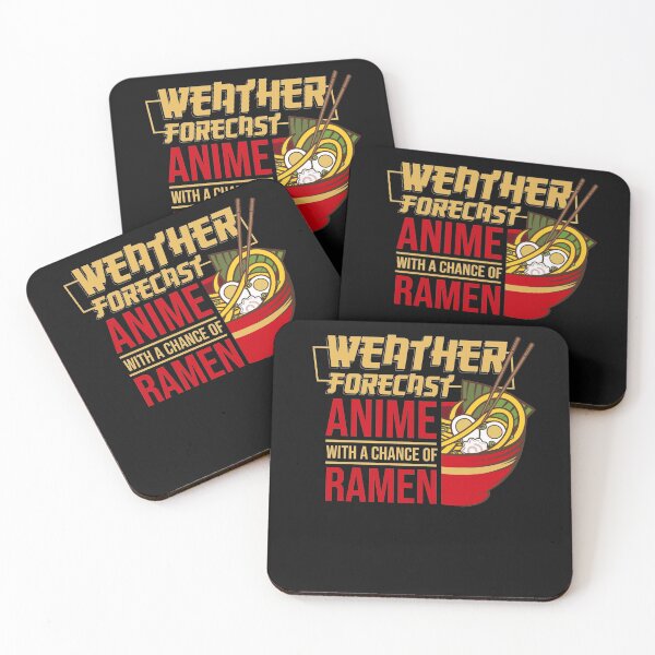 Item preview, Weather Forecast Anime With A Chance Of Ramen designed and sold by Basti09.