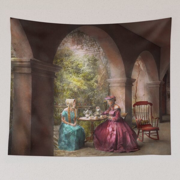 Item preview, Tea Party - Sharing tea with Grandma 1936 designed and sold by Mike Savad Photography.
