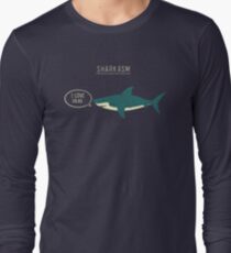 Sharkasmus Langarmshirt