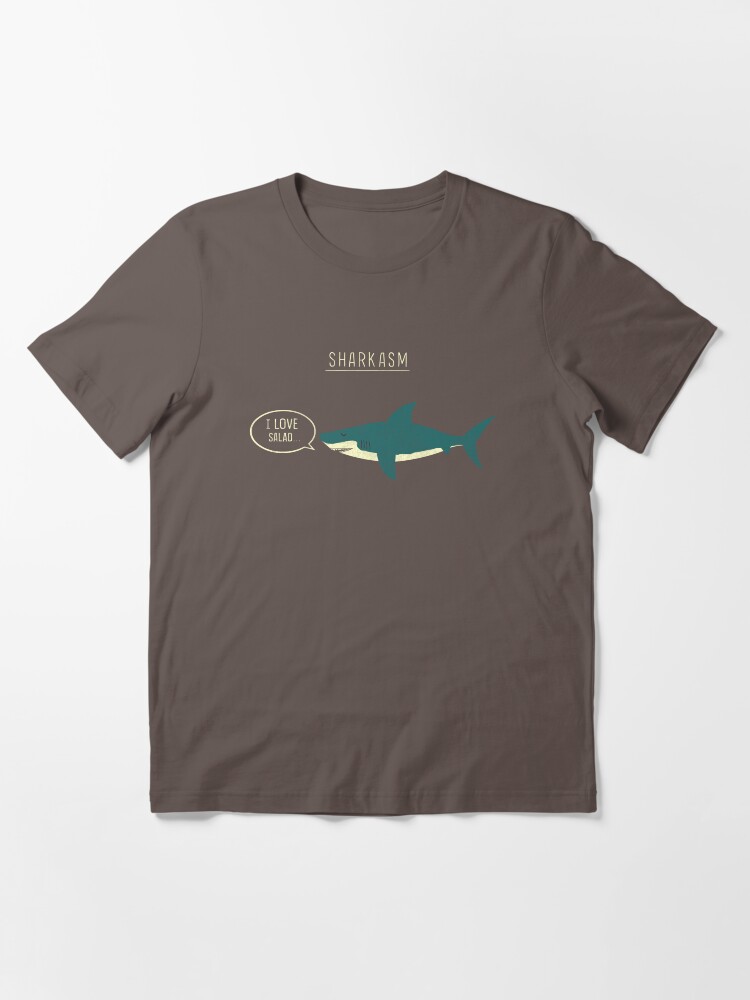 Alternate view of Sharkasm Essential T-Shirt