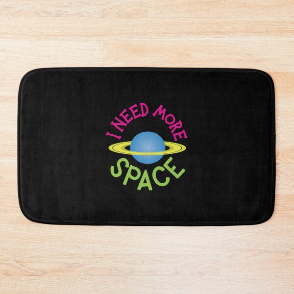 Item preview, 'I Need More Space' (Black) designed and sold by The Button Gal.