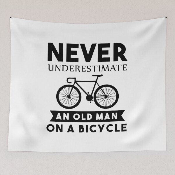 Item preview, old man bisycle designed and sold by Blameit97.