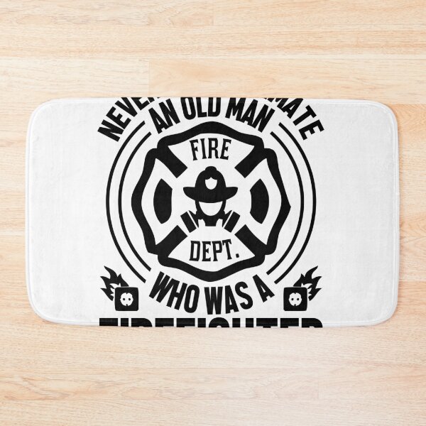 Item preview, Never understimate Firefighter designed and sold by Blameit97.