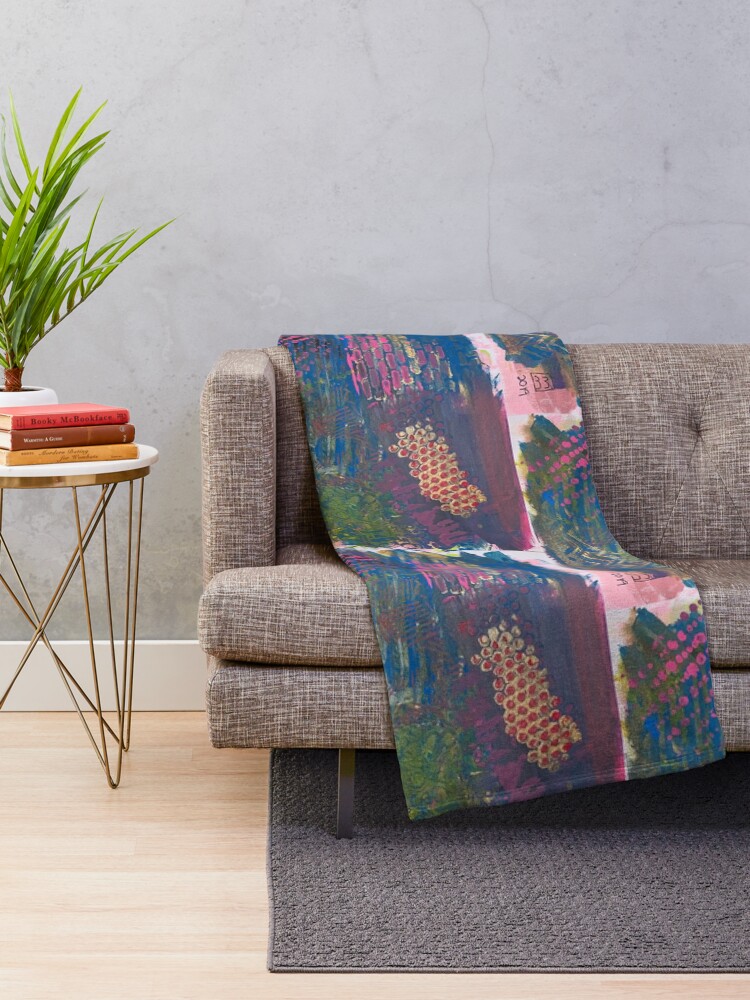 Alternate view of Layer by Layer Throw Blanket
