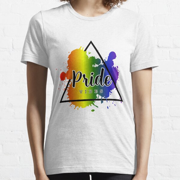 Item preview, LGBT Pride Vibes Gay Rainbow CSD Coming Out designed and sold by Shirt-Expert.