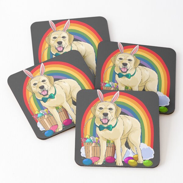 Item preview, Labrador Retriever Bunny Happy Easter Day designed and sold by Nosek1ng.