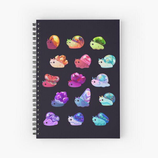 Jewel Snail Spiral Notebook