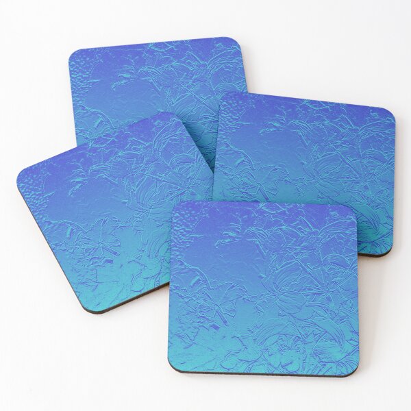 Item preview, Flower relief blue designed and sold by Moonyflower.