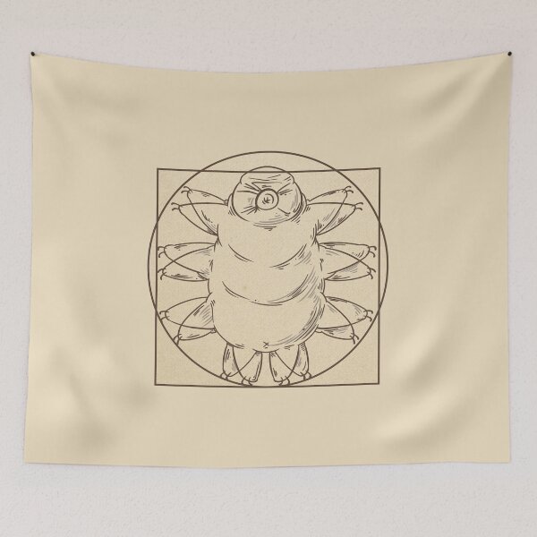 Item preview, Vitruvian Proportions Tardigrade designed and sold by supermara.