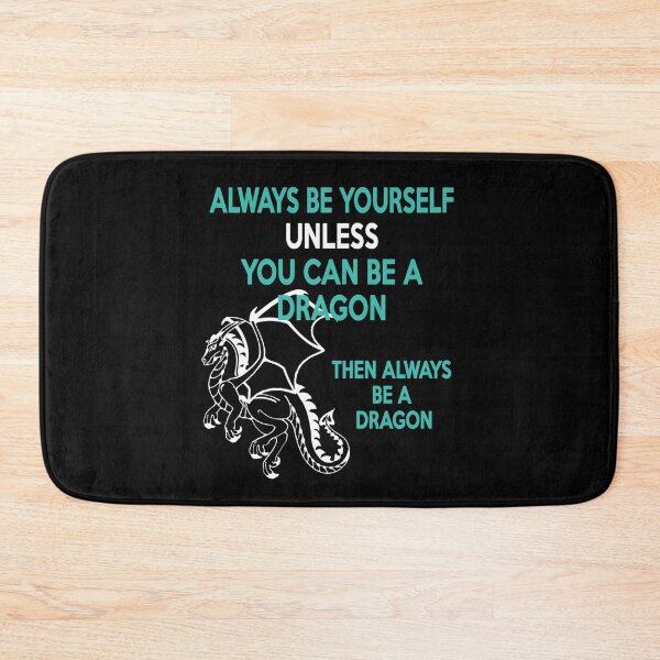 Item preview, Copy of  Always be a Dragon T-Shirt aquamarine black tee hoodie white designed and sold by ArtikIceTees.