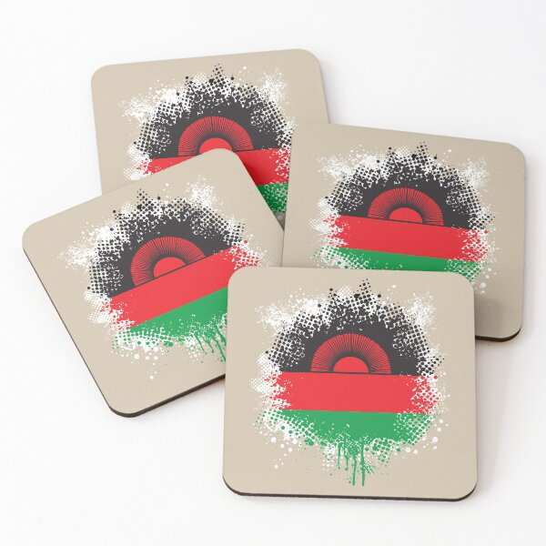 Item preview, Flag of Malawi - Splat designed and sold by pixelinga.