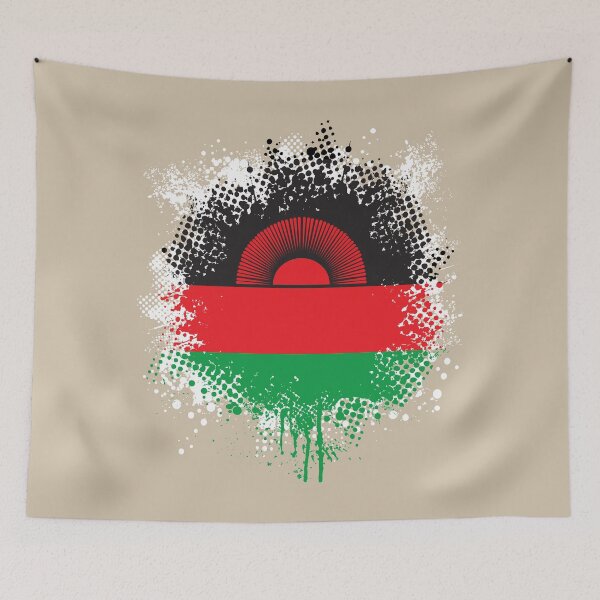Item preview, Flag of Malawi - Splat designed and sold by pixelinga.