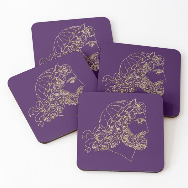 Item preview, Zeus (purple & gold) designed and sold by Milan Kovacevic.