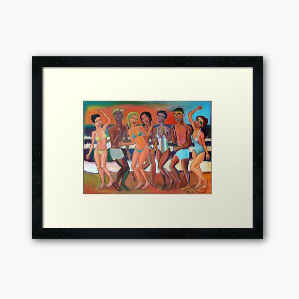 Vista previa del artículo con la obra «Fiesta en la playa 7», diseñado y vendido por Diego Manuel Rodriguez.
