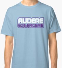 Spurs Latin Motto T-shirt Light Blue Classic T-Shirt