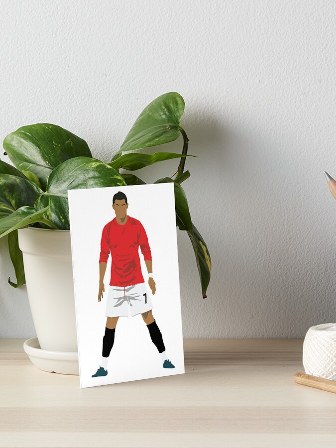 Cristiano Ronaldo - Siuuu | Art Board Print