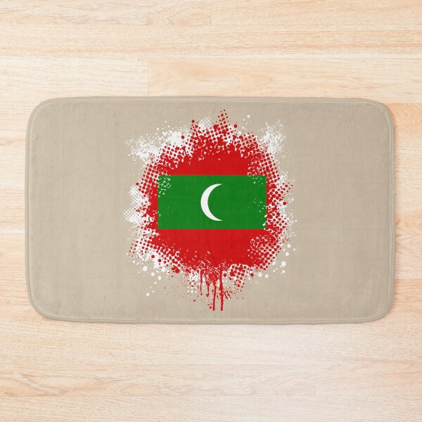 Item preview, Flag of Maldives - Splat designed and sold by pixelinga.