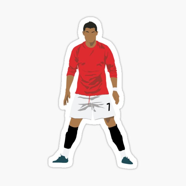 Cristiano Ronaldo MUFC Sticker