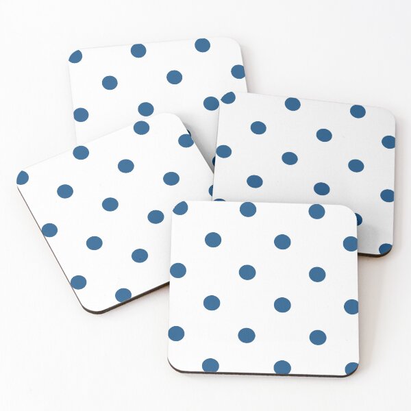 Item preview, Blue and White Polka Dot Pattern designed and sold by CreativeBridge.
