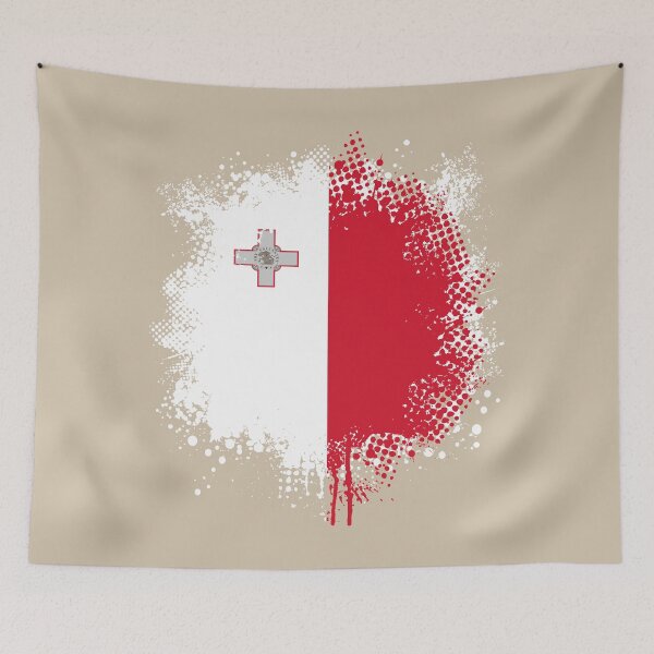 Item preview, Flag of Malta - Splat designed and sold by pixelinga.