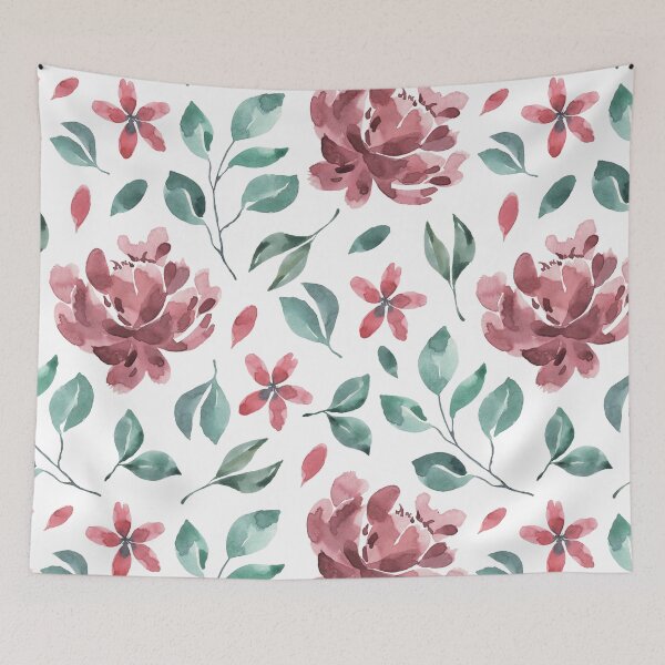 Item preview, Beautiful watercolor flowers designed and sold by Marianne1108.