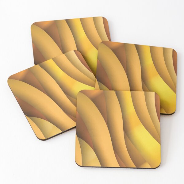 Item preview, Abstract Golden Strands designed and sold by FinnBear.