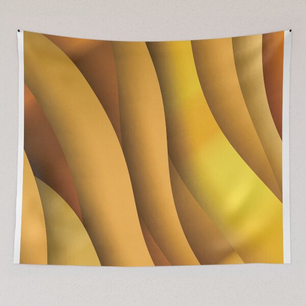 Item preview, Abstract Golden Strands designed and sold by FinnBear.