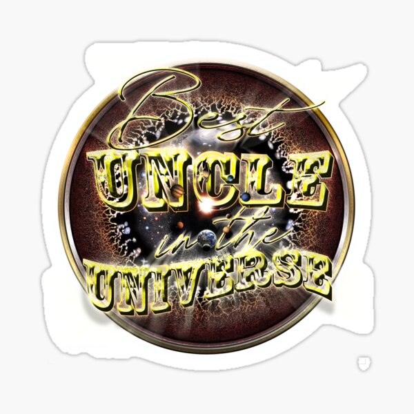 Best UNCLE in the Universe Sticker