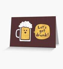 Drinking Buddy Greeting Card