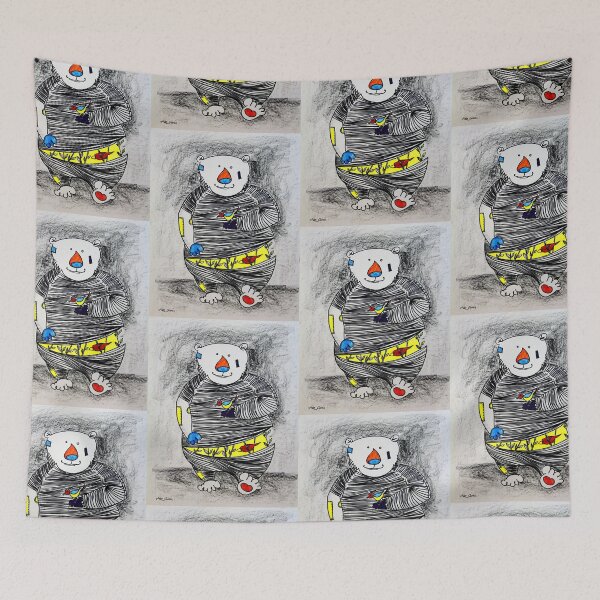 Item preview, Bear Walking By Artguru 0685, 22 X 28, - Ink On Paper designed and sold by Art Guru.