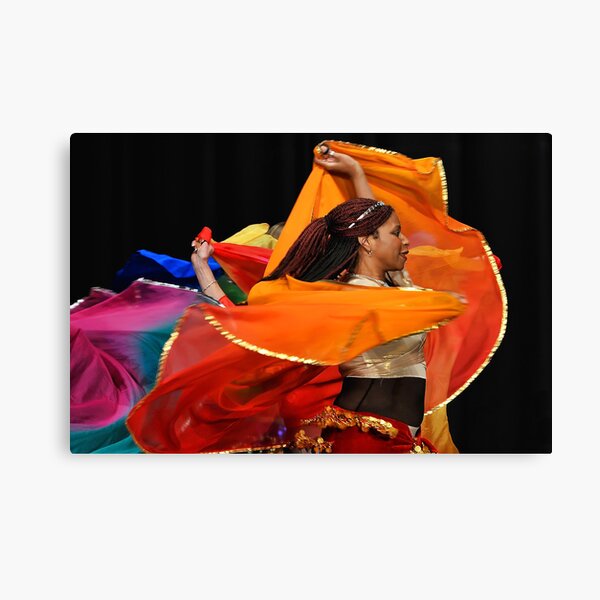 Belly Dancer Canvas Print