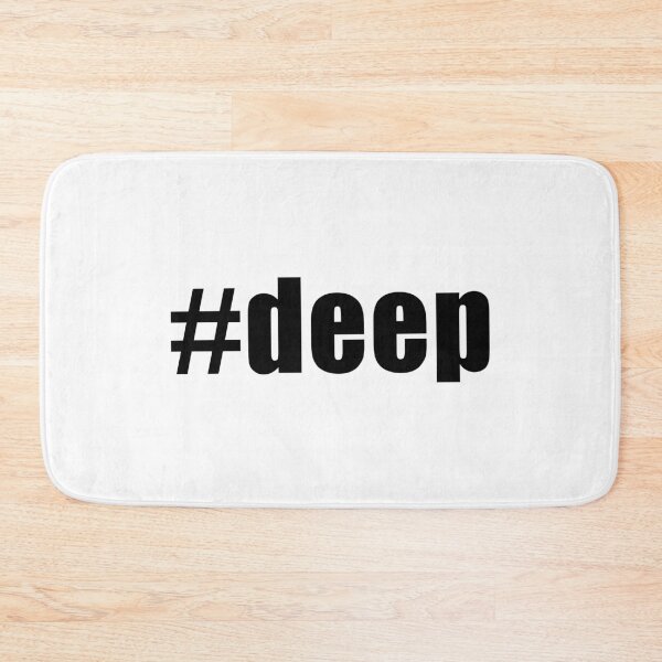 Item preview, Hashtag Deep designed and sold by quoteedesigns.