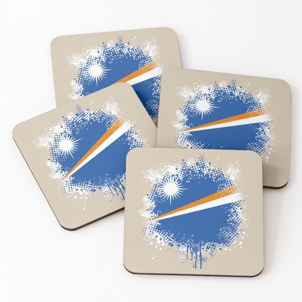 Item preview, Flag of Marshall Islands - Splat designed and sold by pixelinga.