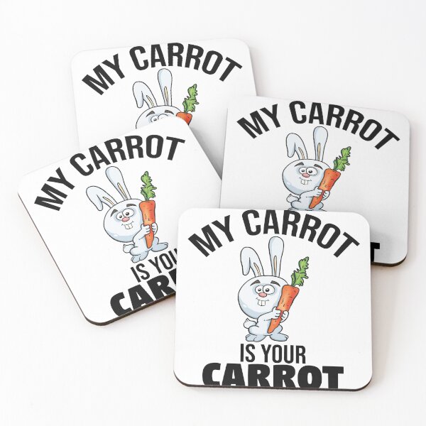 Item preview, My carrot is yours! designed and sold by Cutebutfunny.
