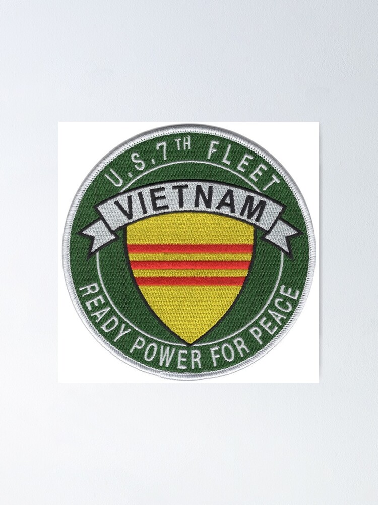 "US Navy 7th Fleet Vietnam " Poster for Sale by MilitaryPlus | Redbubble