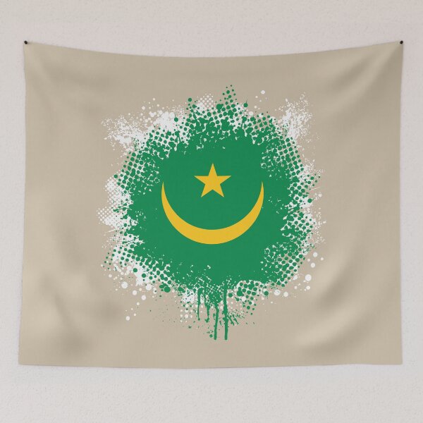 Item preview, Flag of Mauritania - Splat designed and sold by pixelinga.