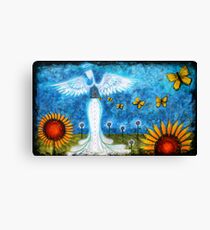 BUTTERFLIES IN THE STOMACH Canvas Print
