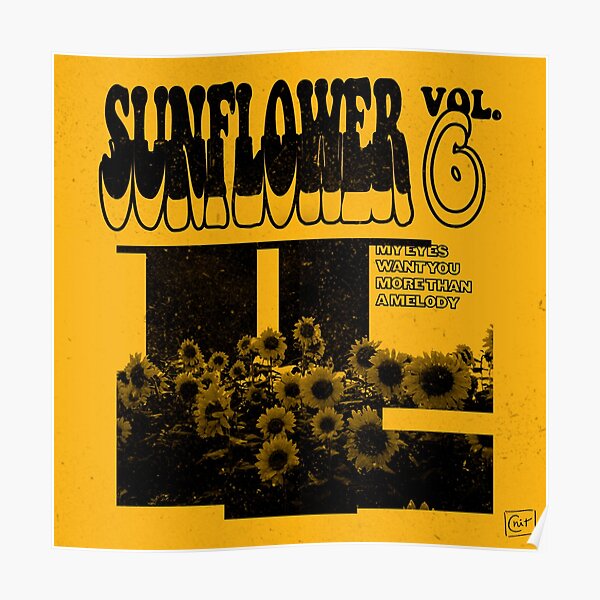 Sunflower - Harry Styles (Amarillo) Póster