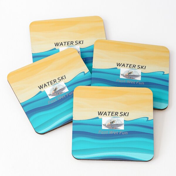 Item preview, Water Skiing Slogan designed and sold by teepossible.