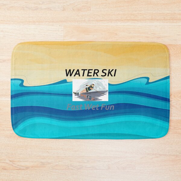 Item preview, Water Skiing Slogan designed and sold by teepossible.