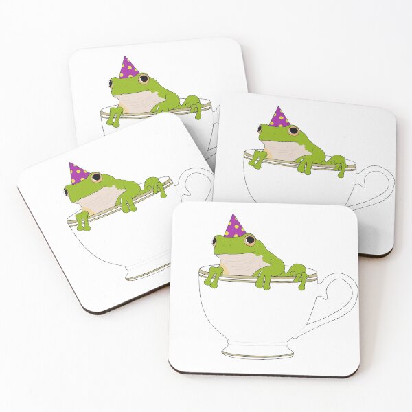 Item preview, Tea Cup Party Frog designed and sold by Boucherro.
