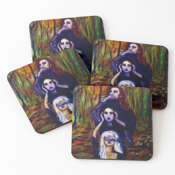 Item preview, The Maiden, the Mother and the Crone Magical Forest Triple Goddess designed and sold by LouisianaLady.