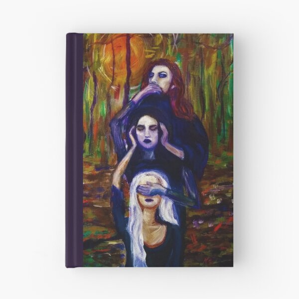 Item preview, The Maiden, the Mother and the Crone Magical Forest Triple Goddess designed and sold by LouisianaLady.