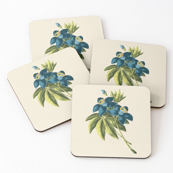 Item preview, Kapok Tree Blossoms Blue | Valentine's Day designed and sold by tos42.