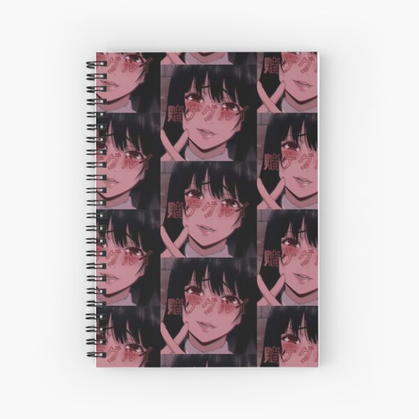 Pastele One Piece Film Red Anime Custom Spiral Notebook Ruled Line