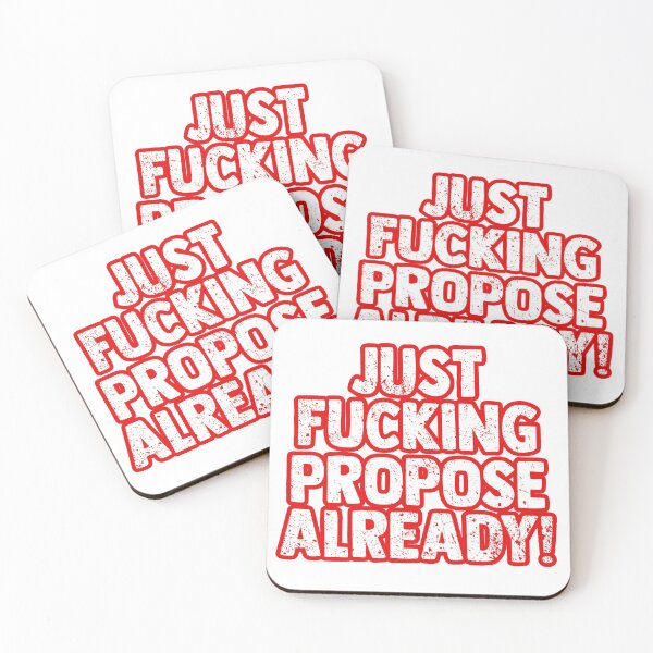 Item preview, Just Propose Already! designed and sold by RainbowPandas.