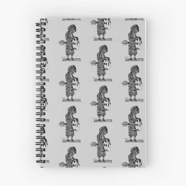 Item preview, Child Holding Guitar By Artguru 0627, 22 X 28, - Ink On Paper designed and sold by Art Guru.