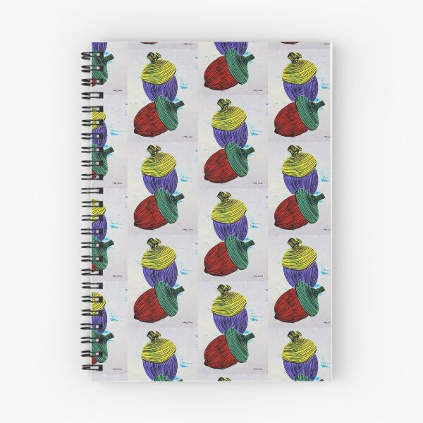 Item preview, Colored Acorns By Artguru 0624, 22 X 28, - Acrylic On Paper designed and sold by Art Guru.