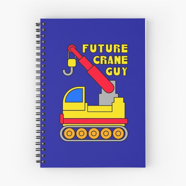 Item preview, Kids Cranes Construction Site Future Crane Guy Vehicle Gift designed and sold by Maljonic.