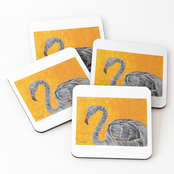 Item preview, Flamingo By Artguru 0616, 28, X 22, - Acrylic On Paper designed and sold by Art Guru.